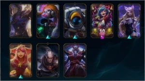 CONTA LVL 147 PRATA 1 VARIAS SKINS LENDÁRIAS - League of Legends LOL