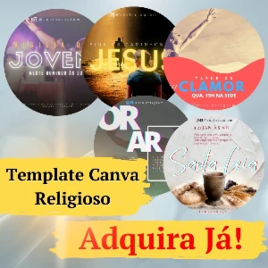 Templates Canva para Religião Vol. 1 com +30 Artes - Others