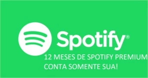 Conta Spotify 1 Ano - Assinaturas e Premium
