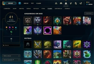 Conta PLATINA 4 - Smurf LOL (league of legends) ELOMOON