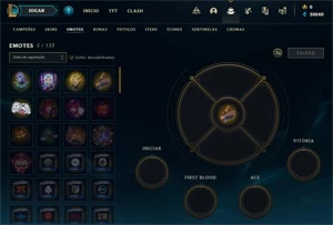 Conta PLATINA 4 - Smurf LOL (league of legends) ELOMOON