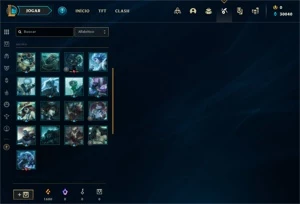 Conta PLATINA 4 - Smurf LOL (league of legends) ELOMOON