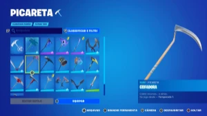 Conta de Fortnite com skins de passe