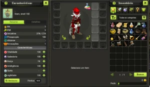 Feca, ladino e Xelor 200 dofus touch