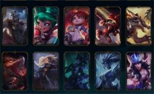 TODOS OS CHAMPS , 149 SKINS, RP, EA, EL E MUITO MAIS - League of Legends LOL
