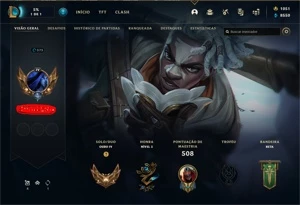 TODOS OS CHAMPS , 149 SKINS, RP, EA, EL E MUITO MAIS - League of Legends LOL
