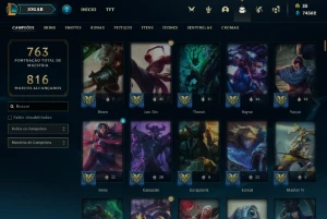 Vendo Conta Season 3 - League of Legends LOL