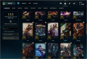 Conta ouro 4 - League of Legends LOL