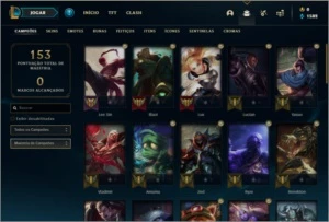 Conta ouro 4 - League of Legends LOL