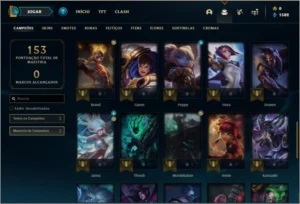 Conta ouro 4 - League of Legends LOL