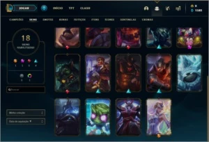 Conta ouro 4 - League of Legends LOL