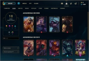 Conta ouro 4 - League of Legends LOL