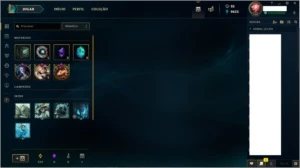 Conta Gold V Com skins muito raras Todos os ADC'S - League of Legends LOL