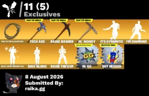 Fortnite 88 Skins | Mizuki | Tony | Lara Croft | Ravena |