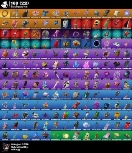Fortnite 88 Skins | Mizuki | Tony | Lara Croft | Ravena |