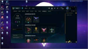 conta no gold 4 boa! - League of Legends LOL