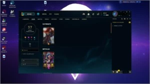 conta no gold 4 boa! - League of Legends LOL