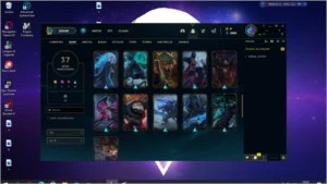conta no gold 4 boa! - League of Legends LOL