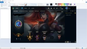 conta no gold 4 boa! - League of Legends LOL