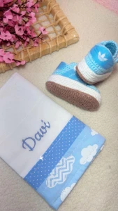 Kit Bebê Davi - Artesanato e Personalizados