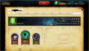 Unranked -  31 Campeões - 3 Skins - Main support - League of Legends LOL