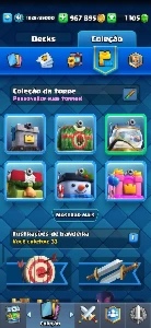 [Clash Royale] 117 Cartas - 7K Troféus - Entrega Automática