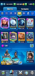 [Clash Royale] 117 Cartas - 7K Troféus - Entrega Automática