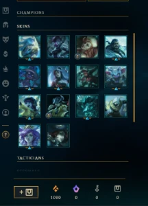 Conta lvl 32 - Crystal Rose Akshan - League of Legends LOL
