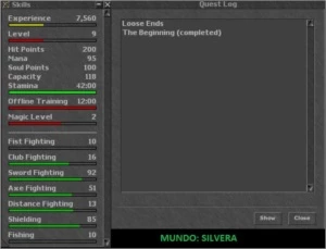 ACC COM 5 CHARS - 80 REAIS - Tibia