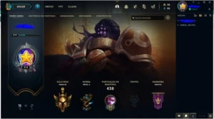 Conta League Of Legends Gold 3 415 Skins Muitas Prestígio LOL