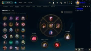 Conta League Of Legends Gold 3 415 Skins Muitas Prestígio LOL