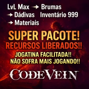 Code Vein 1 (PS4/PS5) - LvL max, brumas, dádivas, etc!! - Others