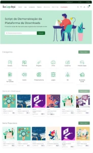 Script Loja Php Para Produtos Digitais - Com Afiliação - Dfg