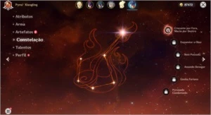Genshin Impact - AR7 - Harpa Celestial 5* - Extras na Desc.