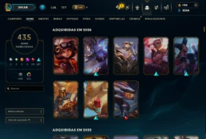 Conta Lol, Varias Skins Mestre 378 Pdl - League of Legends