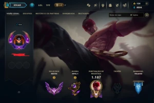 Conta Lol, Varias Skins Mestre 378 Pdl - League of Legends