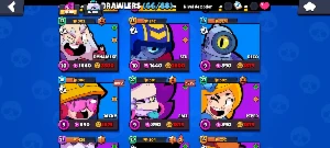 Conta De 66 Brawlers - Brawl Stars