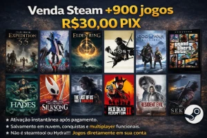Jogos +900 Titulos Steam