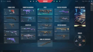 Conta Valorant Ouro 3 com Várias Skins