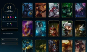 [Entrega Automática] Lol Ouro, 61 Skins, ultimate, mitica... - League of Legends