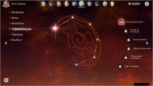 GENSHIN IMPACT CONTA COM GANYU + KEQING E MONA - AR 34