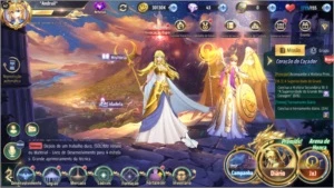 Conta Saint Seiya Awakening/ Dois Servidores com SS SSA