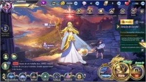 Conta Saint Seiya Awakening/ Dois Servidores com SS SSA