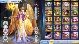 Conta Saint Seiya Awakening/ Dois Servidores com SS SSA