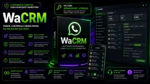 Wa CRM 3.3.0 com Gerador de Licença – 100% ATUALIZADO! - Outros