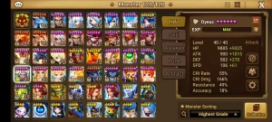 Summoners War Global com Dyeus Seara Okeanos Zaiross Nora