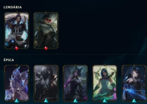 Conta League Of Legends - Lux Elementalista E Miss Fortune LOL