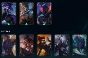 Conta League Of Legends - Lux Elementalista E Miss Fortune LOL