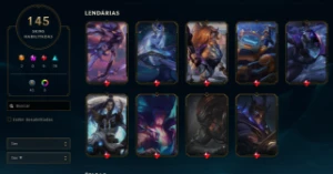 Conta Val e LOL Full acesso - 150 skins LOL e 50 skins VAL - Valorant