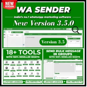 WA Sender 3.5+Gerador de Keys - Outros